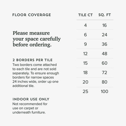 Forest Floor 5/8 Inch Thick Printed Foam Tiles, Premium Wood Grain Interlocking Foam Floor Mats, Anti-Fatigue Flooring, Walnut, 100 Sq Ft