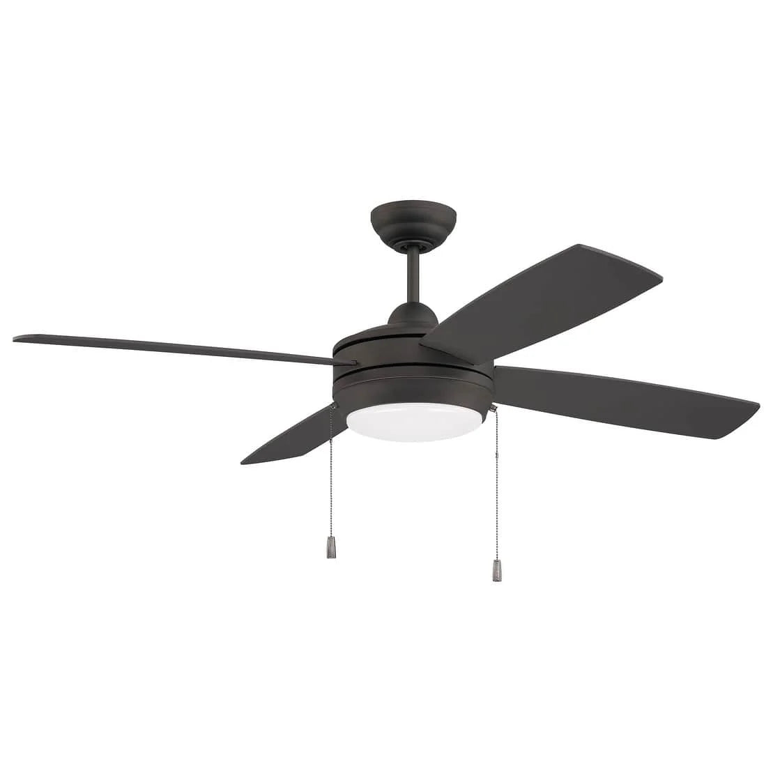 LAV52ESP4LK-LED-Craftmade Lighting-Laval - Ceiling Fan with Light Kit in Contemporary Style - 52 inches wide by 15.34 inches high