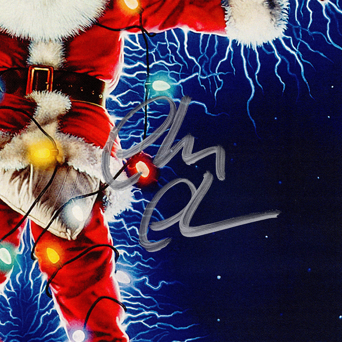 Chevy Chase Autographed Framed Christmas Vacation Movie Poster - Beckett Authenticated