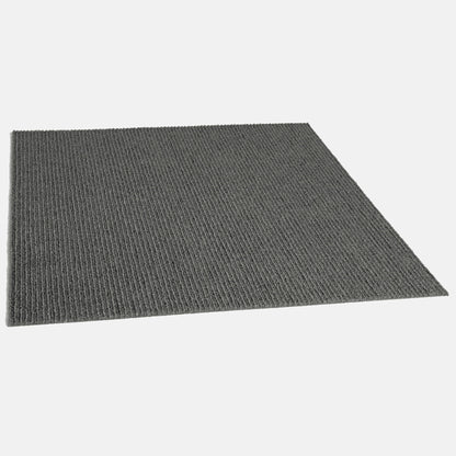 Foss Floors Sky Grey 24" x 24" Waterproof Carpet Tile 15 Pieces