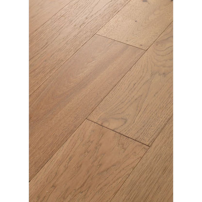 Shaw Sw486 Castlewood Hickory 8" Wide Wire Brushed Engineered Hickory Hardwood Flooring -