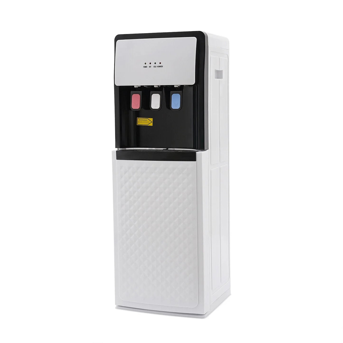 Bottom Loading Water Dispenser, Hot, Cold, and Room Temperature Water, Floor Standing, 90W Cooling, 500W Heating, Energy-Saving Design for Home, Office, and Commercial Use