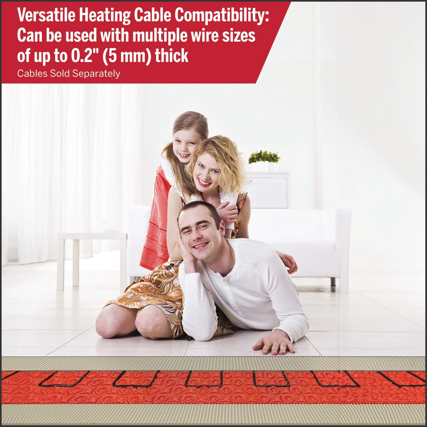 M-D Building Products 80228 3.28 in. x 16 ft. 5 in. PROVA FLEX-HEAT Underlayment Roll (54 SQ FT)