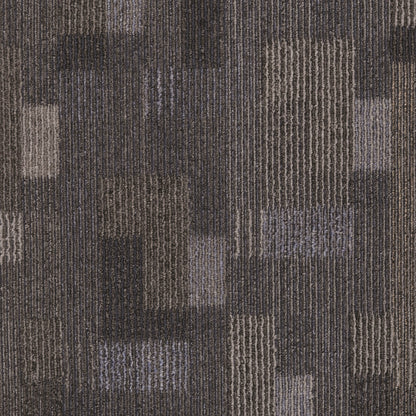 Mohawk Basics 24" x 24" Carpet Tile with EnviroStrand PET Fiber in Stone Walk (96 sq ft per carton)