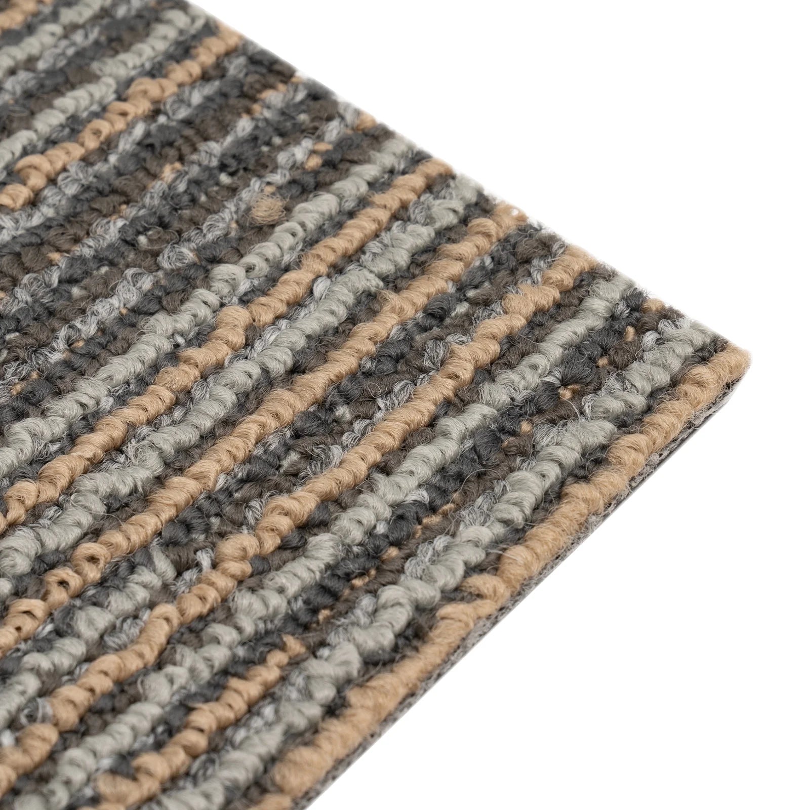 20Pcs Modern Square Carpets 20x20-inch Repeated Use Floor Tile Washable Mats 5.5mm Thickness Carpet for Cement Wood Ceramic Tiles and Flooring