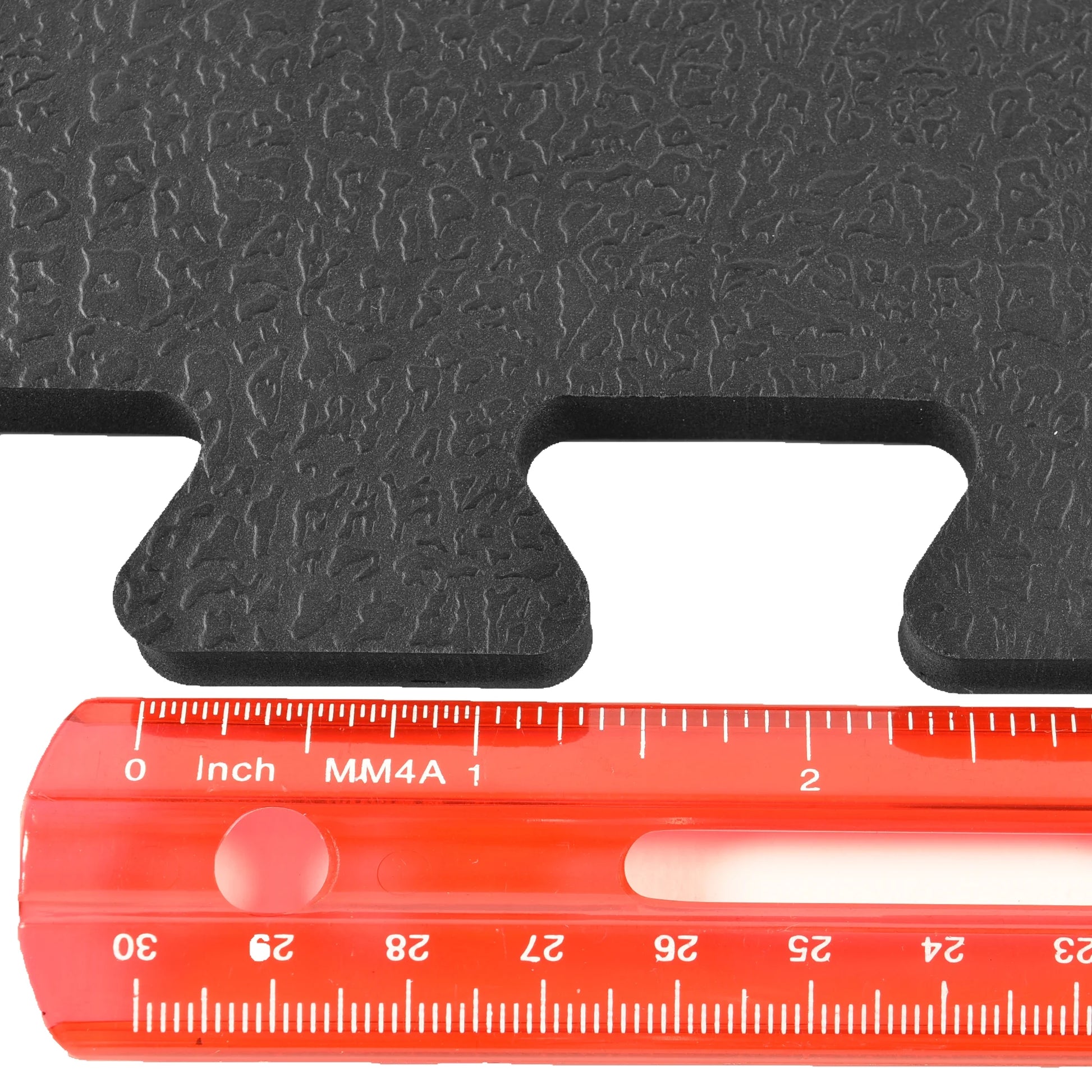 Greatmats Sport Plus Designer 10 mm Interlocking High Density Foam Tiles Black 25 Pack 2 ft. x 2 ft.
