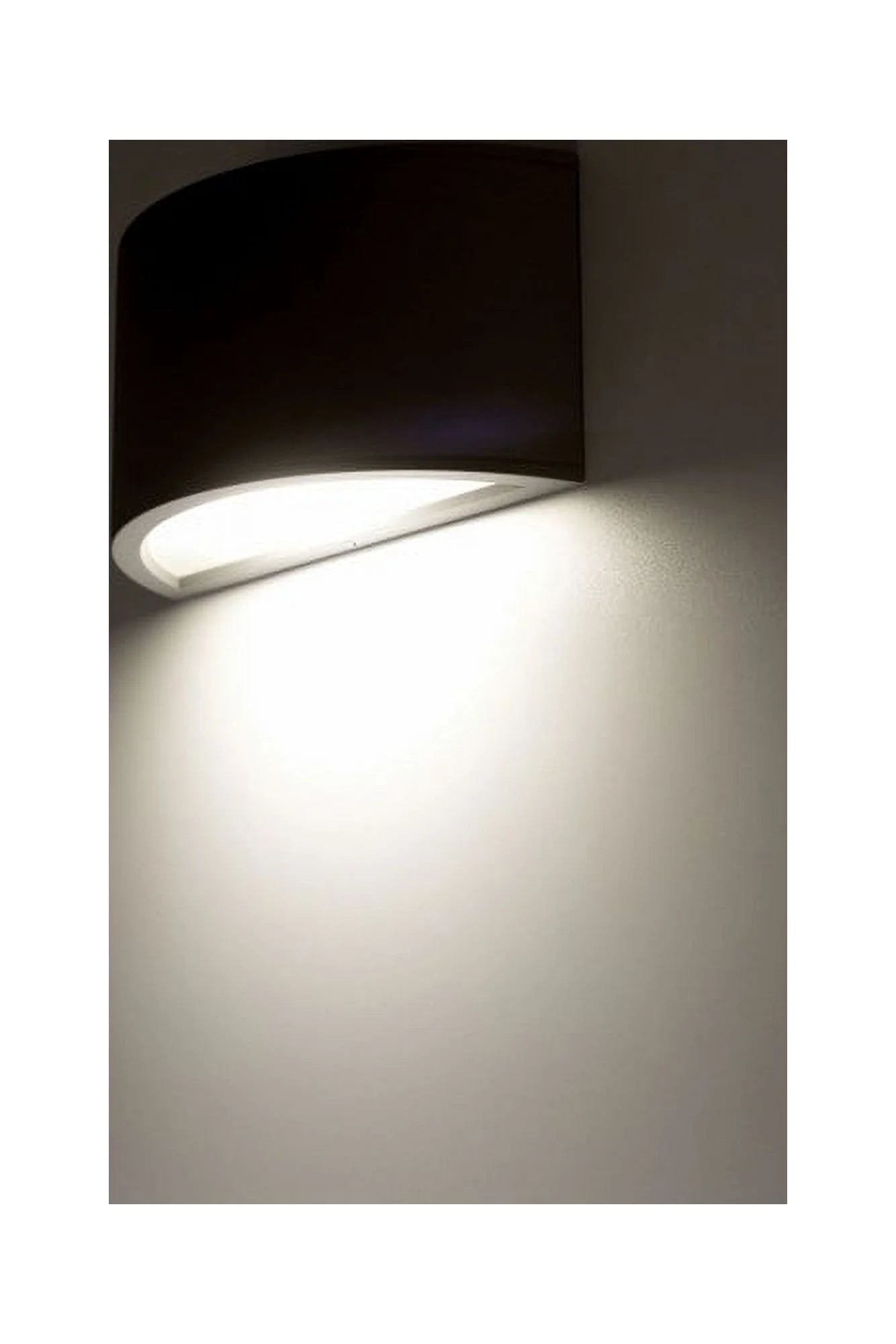 EW9010-BK-Kuzco Lighting-Olympus - 11W LED Outdoor Wall Mount-5.38 Inches Tall and 10 Inches Wide-Black Finish