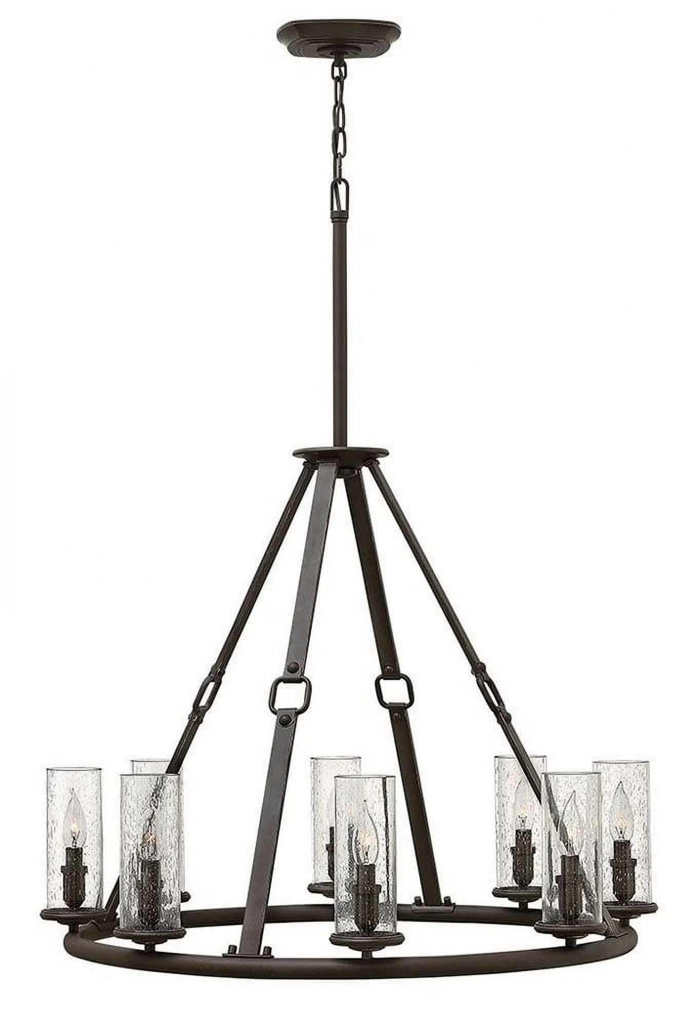 Hinkley Lighting - Eight Light Foyer Pendant - Chandelier - Dakota - Eight Light