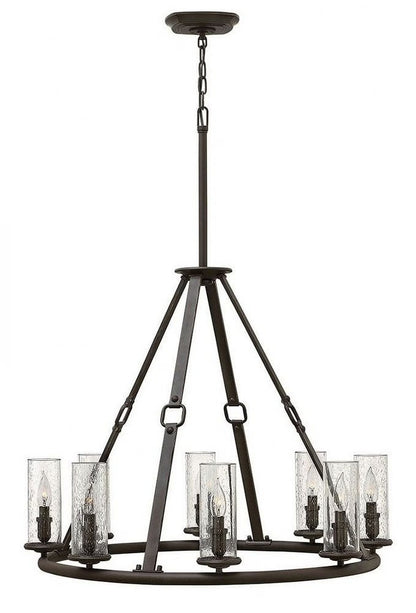 Hinkley Lighting - Eight Light Foyer Pendant - Chandelier - Dakota - Eight Light