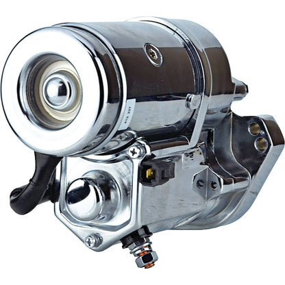 DB Electrical SHD0015-C Chrome 2.4KW Starter compatible with/replacement for Harley Davidson Motorcycles (Dyna, Fatboy, Softail & Heritage) 31553-94 31559-99A