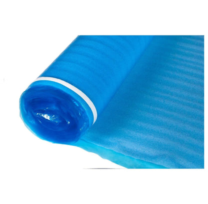 3in1 Vapor Barrier Flooring Underlayment w/Overlap and pre-Attached Tape Strip - Bestlaminate- 2mm - 500sq.ft (Bundle 5 Rolls Each 100 sg.ft.)