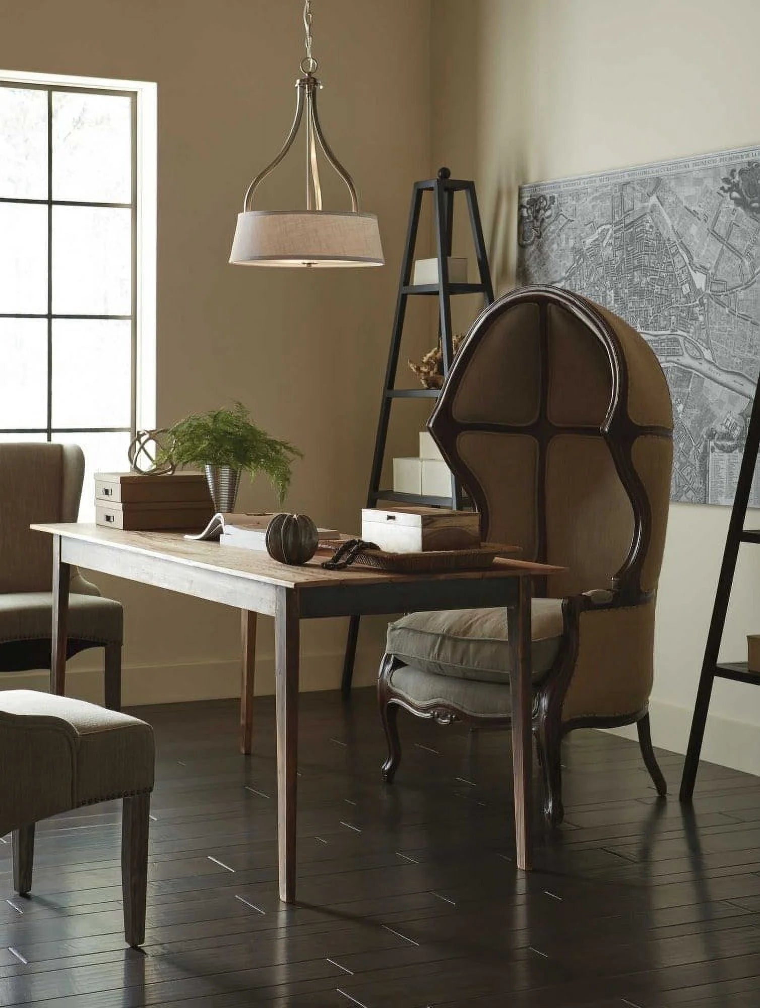 P3905-20-Progress Lighting-Arden - 3 Light in Farmhouse style - 18.13 Inches wide by 24.63 Inches high-Antique Bronze Finish -Traditional