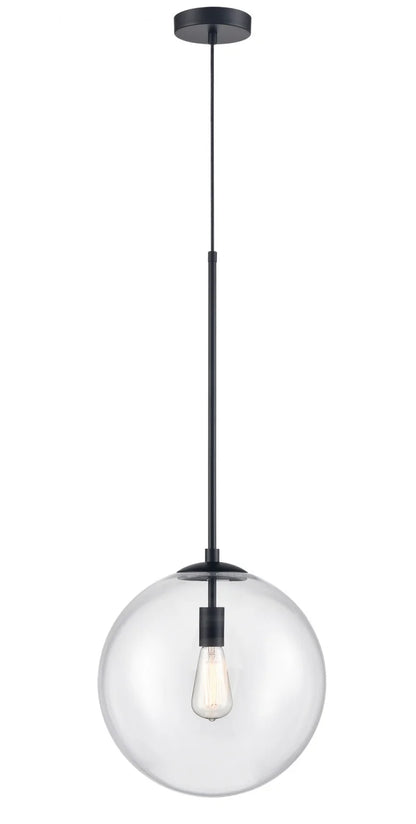 Avenue Lighting Hf4201 Delilah 14" Wide Pendant - Black