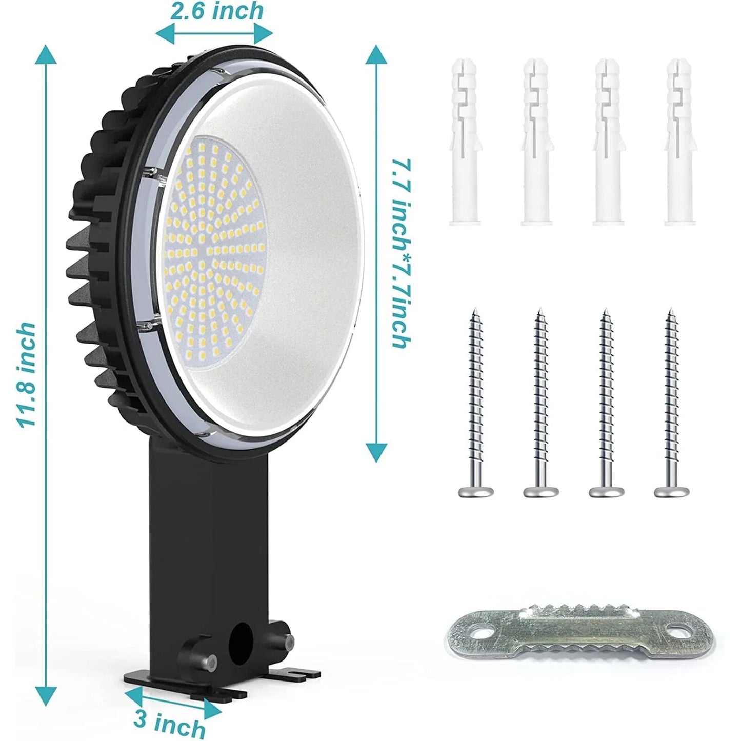 150W 15000LM LED Barn Light Dusk to Dawn Outdoor Security Lighting Waterproof Area Security Lights
