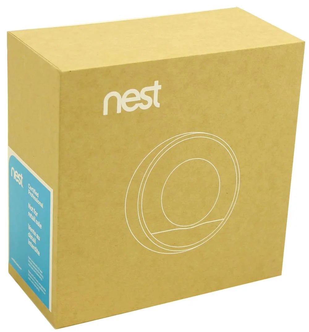 Nest Learning 2nd Generation Heating Cooling Smart Thermostat, Stainless Steel