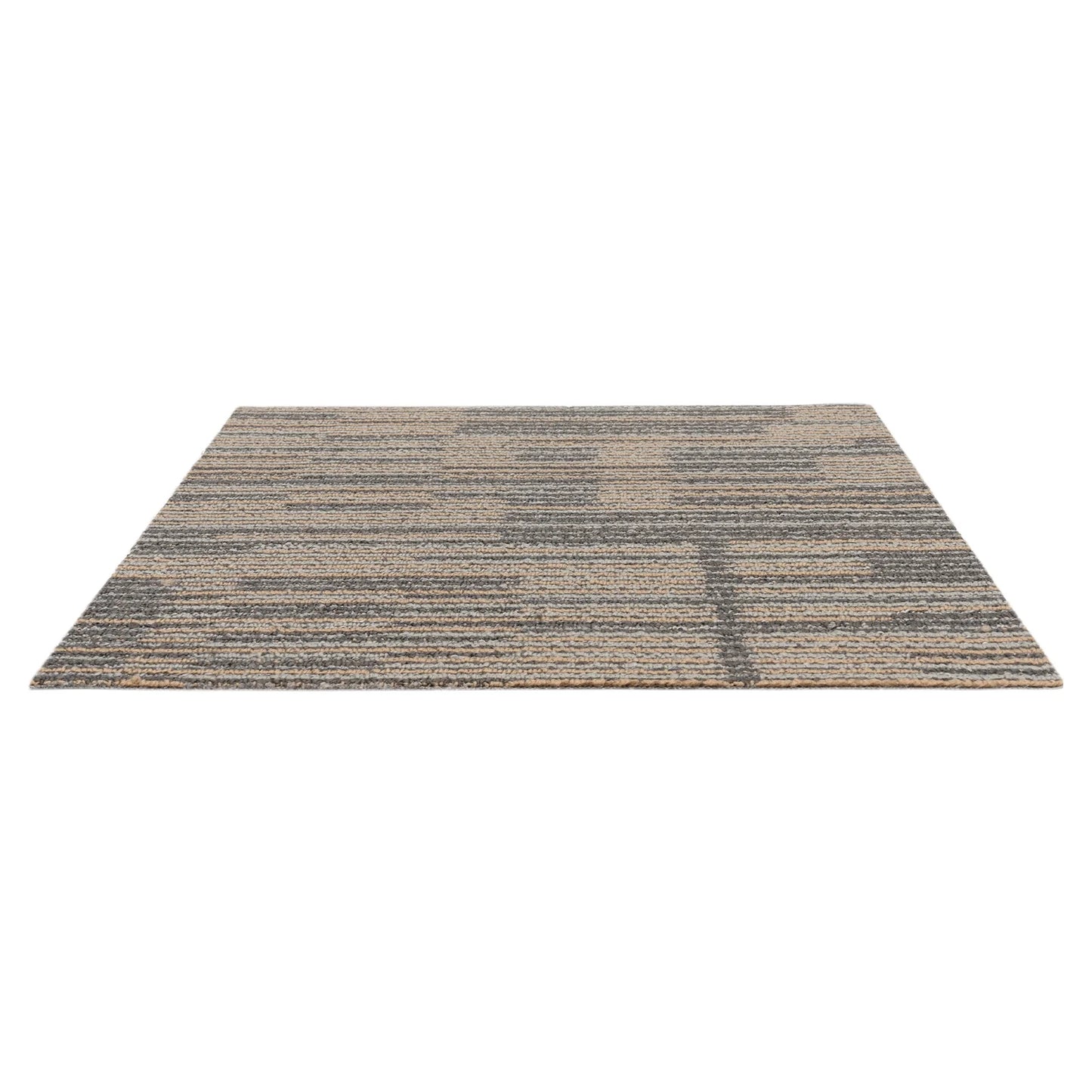 20Pcs Modern Square Carpets 20x20-inch Repeated Use Floor Tile Washable Mats 5.5mm Thickness Carpet for Cement Wood Ceramic Tiles and Flooring