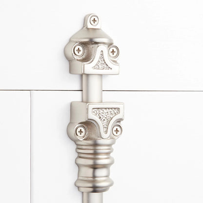Signature Hardware 942121 Stepney Solid Brass Cremone Bolt For 9 Inch Doors - Brass
