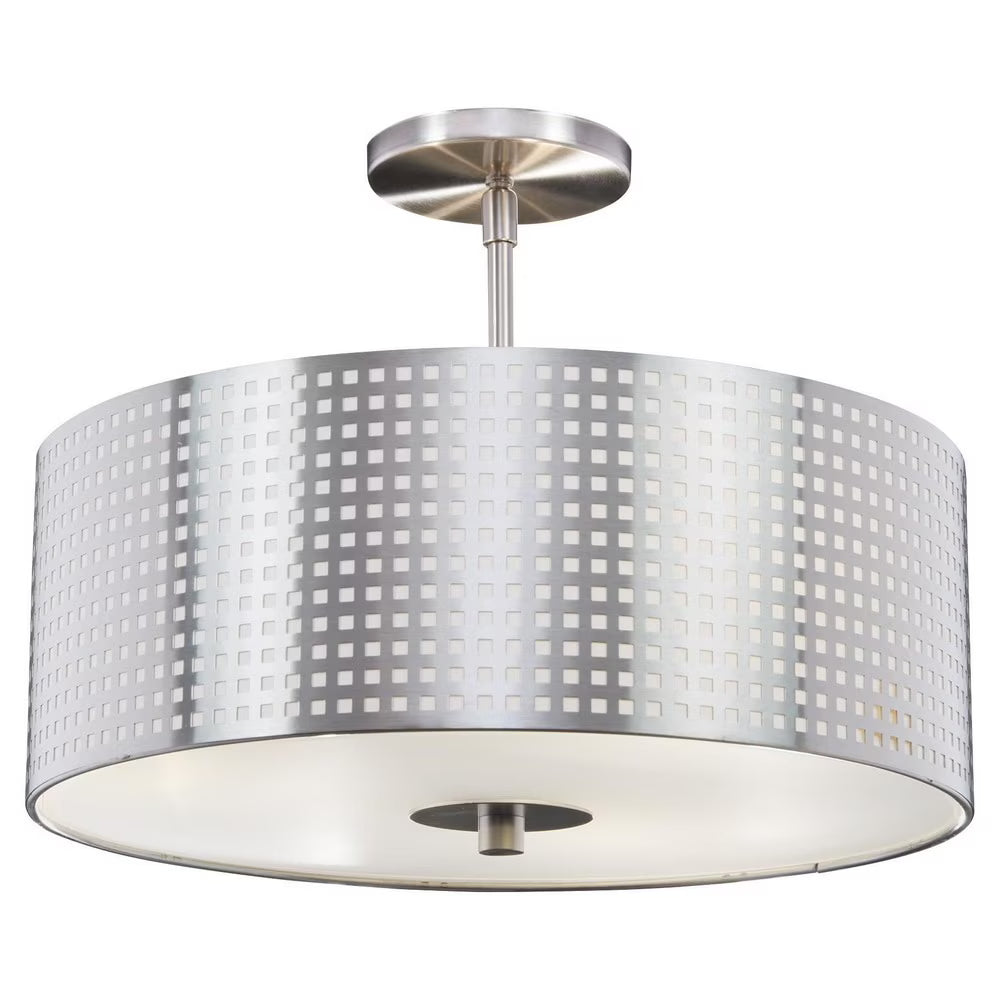 Three Light Semi-Flush Mount George Kovacs Lighting P5747-084