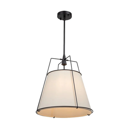 Artcraft Lighting Pullman Collection 3Light Pendant Black