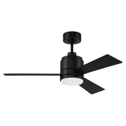 MCY42W3-Craftmade Lighting-McCoy - 3 Blade Ceiling Fan with Light Kit-16.46 Inches Tall and 42 Inches Wide-White Finish