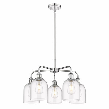 Innovations Lighting - Bella - 5 Light Stem Hung Chandelier In Industrial