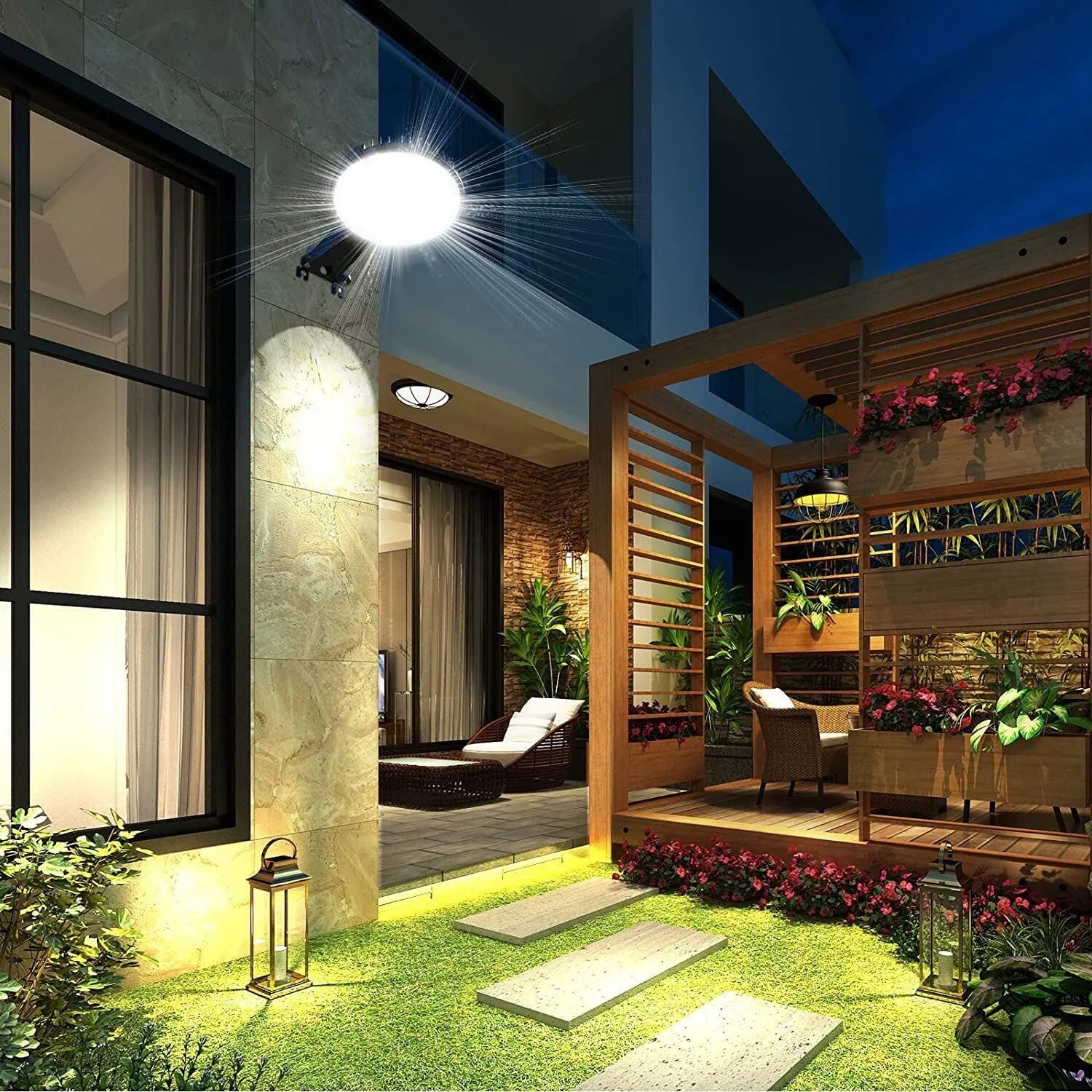 150W 15000LM LED Barn Light Dusk to Dawn Outdoor Security Lighting Waterproof Area Security Lights