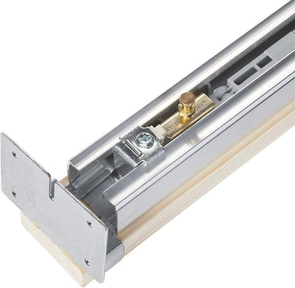 Johnson Hardware 1500 Soft Close Series Commercial Grade Pocket Door Frame for 2x4 Stud Wall 32 inch x 84 inch