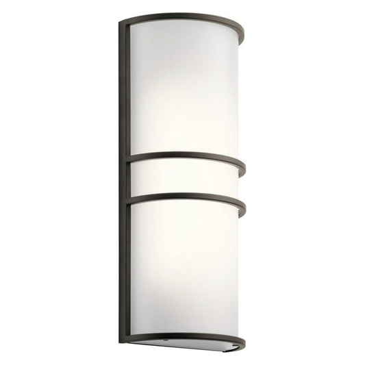 1 Light Wall Sconce With Transitional Inspirations 16 Inches Tall By 7 Inches Wide-Olde Bronze Finish Kichler Lighting 11315Ozled