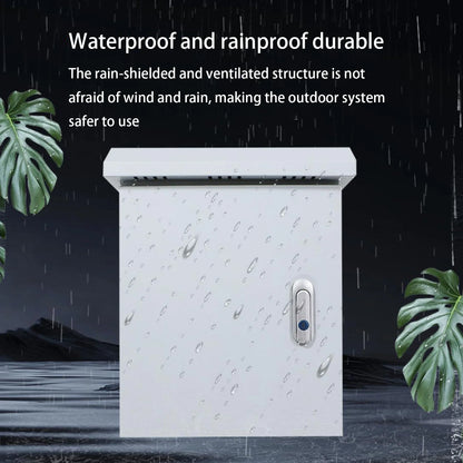 Electrical Junction Box Outdoor Waterproof Electrical Box Weatherproof Wall-Mounted Enclosure Large Stainless Steel Project Box Utility Box