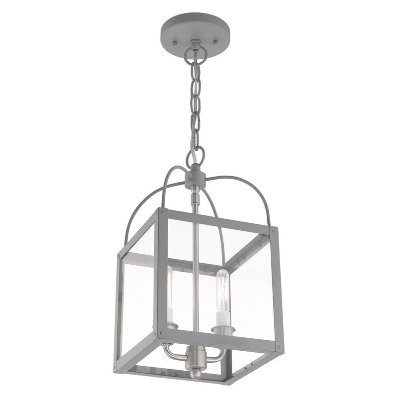 Livex Lighting 2-Light Convertible, 4041-76, 4041-80 Nordic Gray