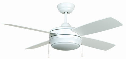 LAV52ESP4LK-LED-Craftmade Lighting-Laval - Ceiling Fan with Light Kit in Contemporary Style - 52 inches wide by 15.34 inches high