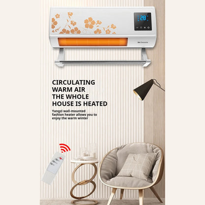 FYHALE 8,000 btu 115V Wall-mounted Air Conditioner with Remote Control (Heating and Cooling)