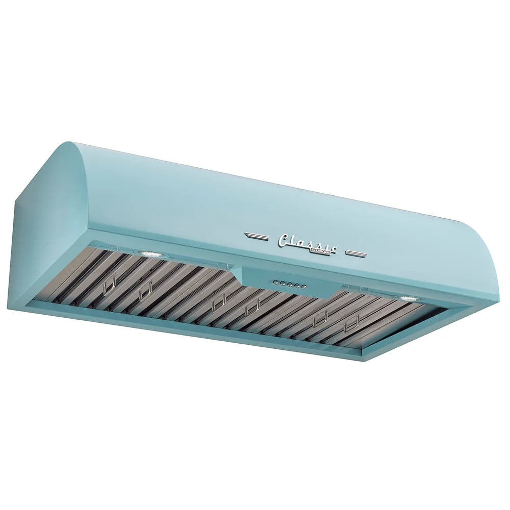 Unique Classic Retro 36" Under Cabinet Range Hood with 700 CFM and LED Lighting