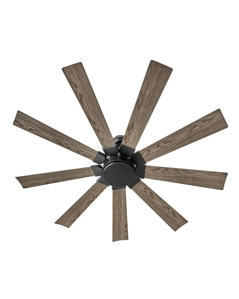 Hinkley Lighting - Turbine - 9 Blade Ceiling Fan with Light Kit In Modern and