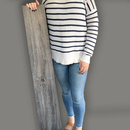 dip Smoky EASYLAY DIY Floor 7 in x 48 in 23.3 sq ft 10 planks