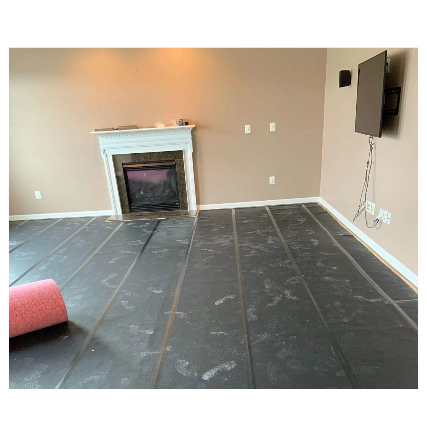 Peacemaker Soundproofing Underlayment - 6 mm Anti Vibration Flooring Sound Barrier