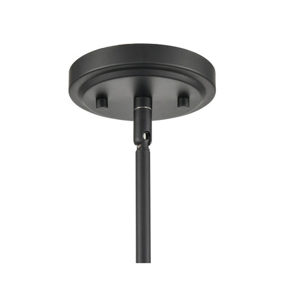 Millennium Lighting Ashford 1 Light Mini-Pendant in Multiple Finishes with a Clear Glass Shade Matte Black Matte N/A