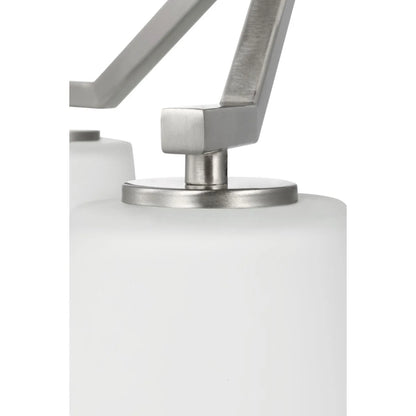 Progress Lighting - Vertex - 3 Light Convertible Chandelier In Contemporary