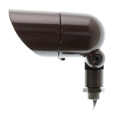 Hadco Lighting BL5016-H Bullyte Landscape Flood Light Fixture, w/Spike & LED Bulb, 12V, Bronze