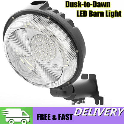 Led Barn Lights 150W Dusk to Dawn Outdoor Lighting Waterproof Outdoor Security Lights for Garage Yard Street Warehouse