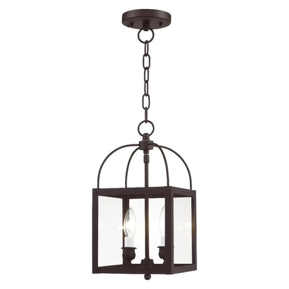 Livex Lighting 2-Light Convertible, 4041-76, 4041-80 Nordic Gray