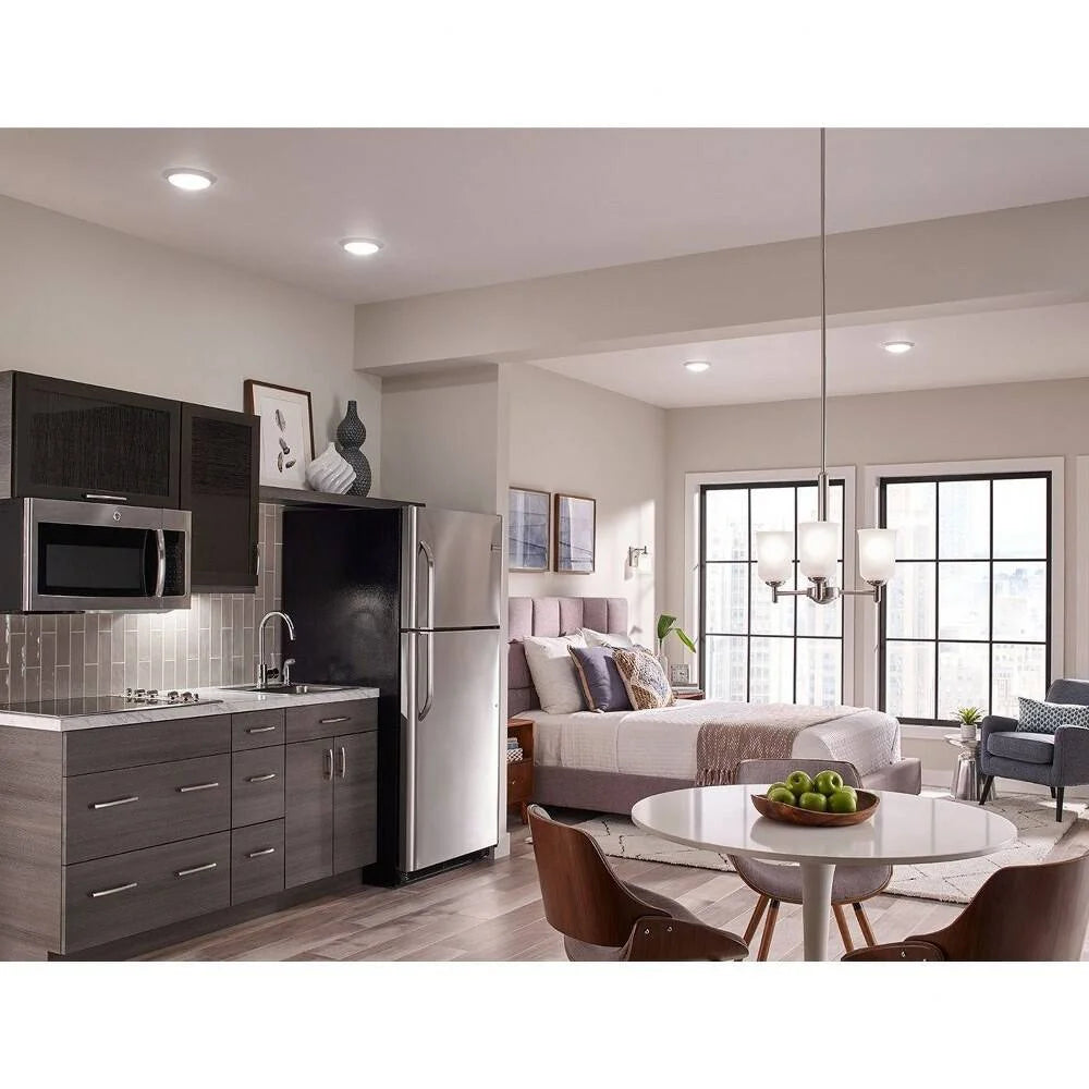 43670BK-Kichler Lighting-Shailene - 3 light Mini Chandelier - 17.5 inches wide-Black Finish -Traditional Installation