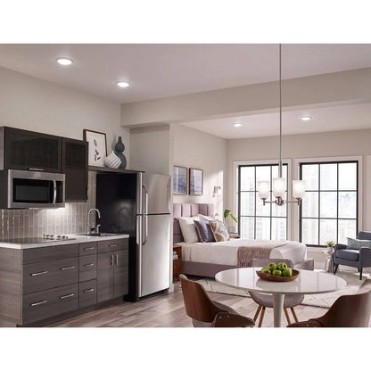 43670BK-Kichler Lighting-Shailene - 3 light Mini Chandelier - 17.5 inches wide-Black Finish -Traditional Installation