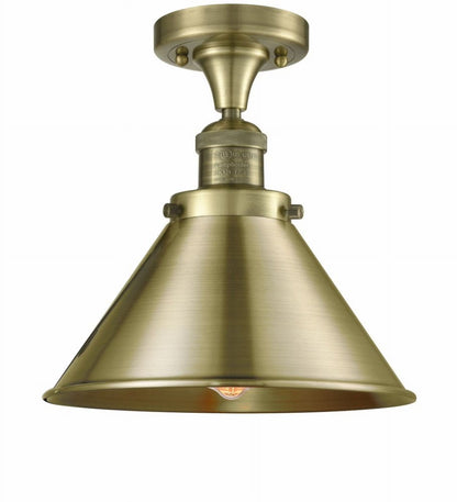 Innovations Lighting 517-1Ch Braircliff Briarcliff 10" Wide Semi-Flush Ceiling Fixture -