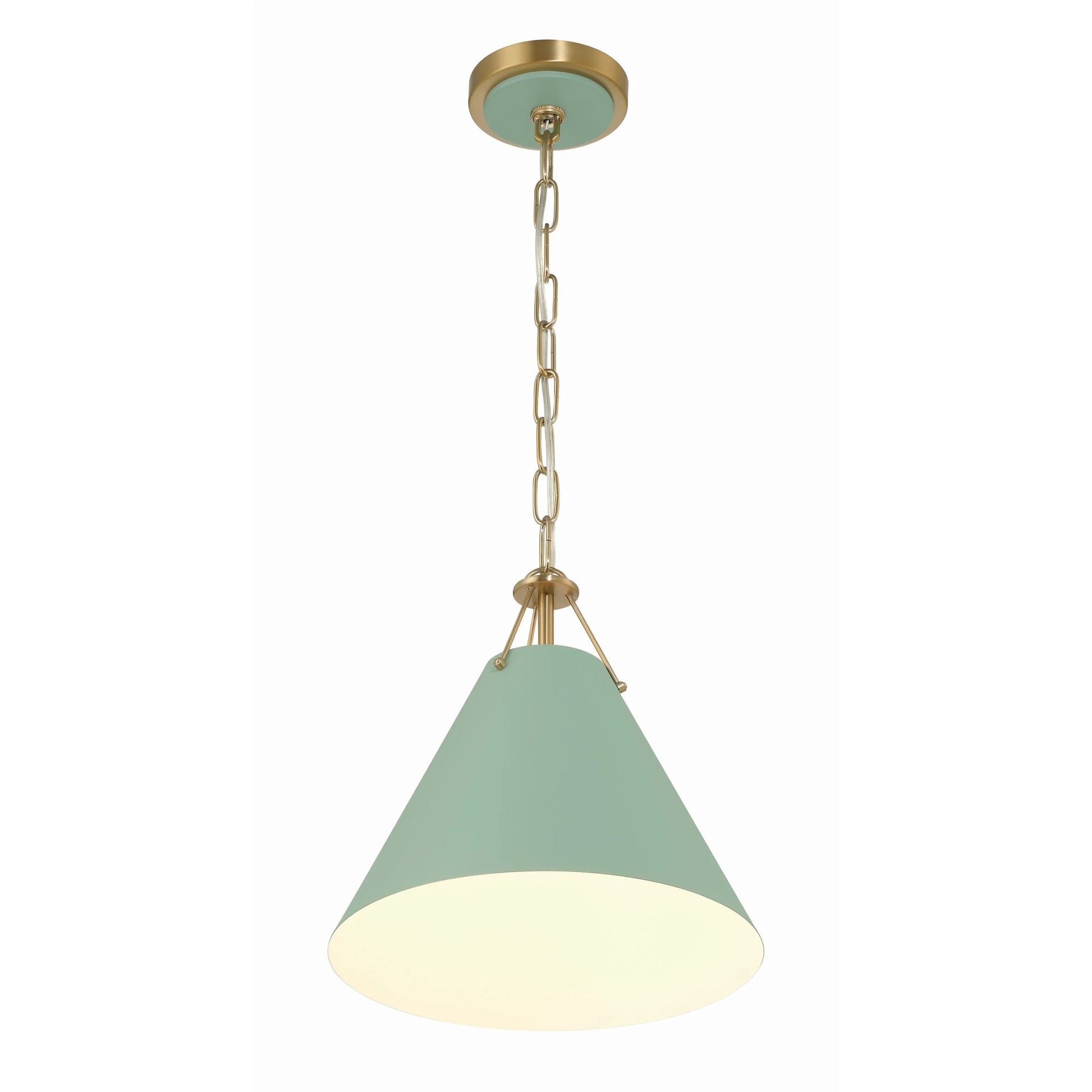 Crystorama Lighting - Pendant - Xavier - 1 Light Pendant-Matte Black Finish