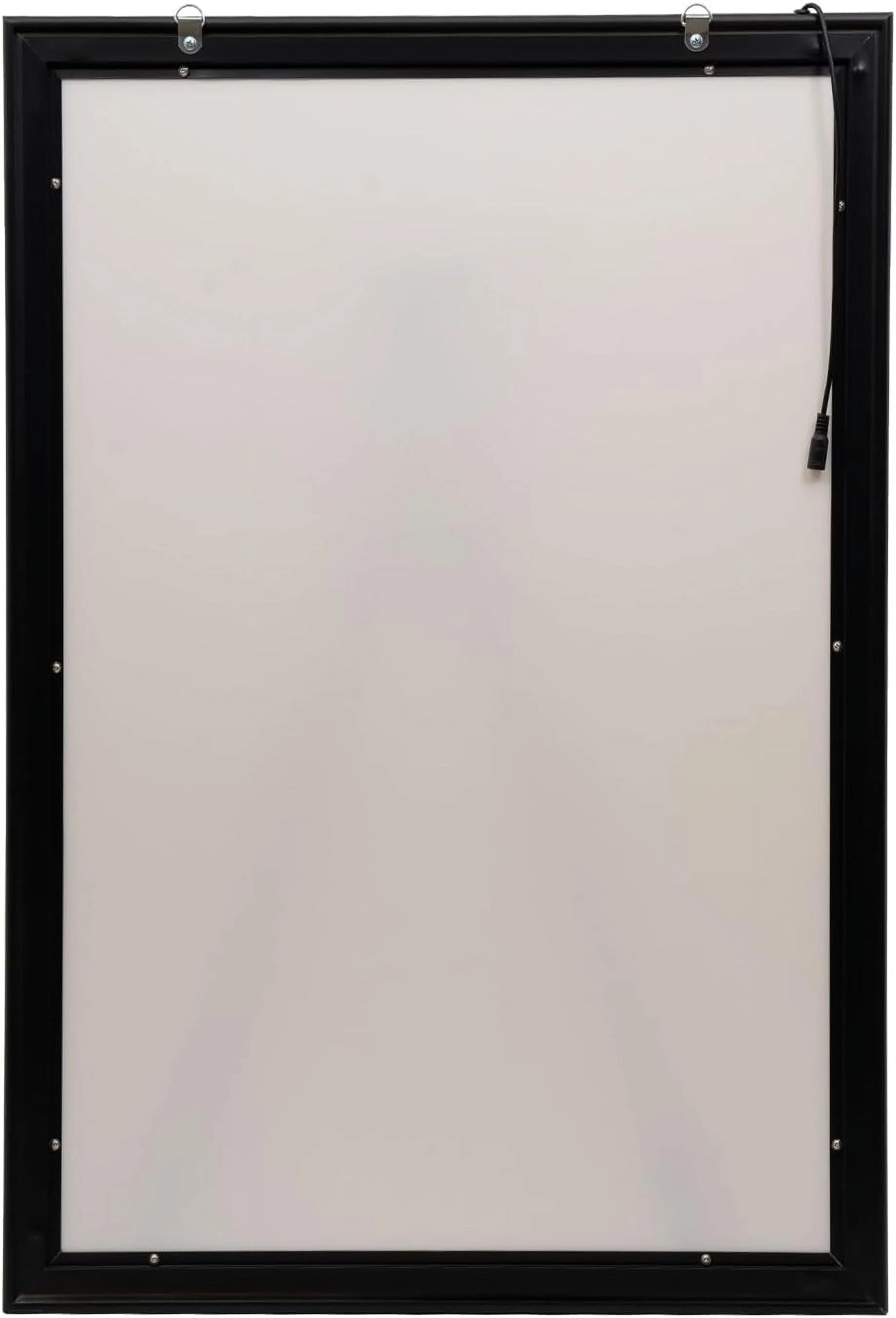 LED Poster Frame, 27" x 40" Flip Design LED Backlit Poster Frames, Illuminated Movie Poster Frame Wall Arts Aluminum Lighting Photo Frames for Home Theater Advertisement