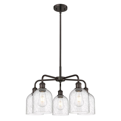 Innovations Lighting - Bella - 5 Light Stem Hung Chandelier In Industrial