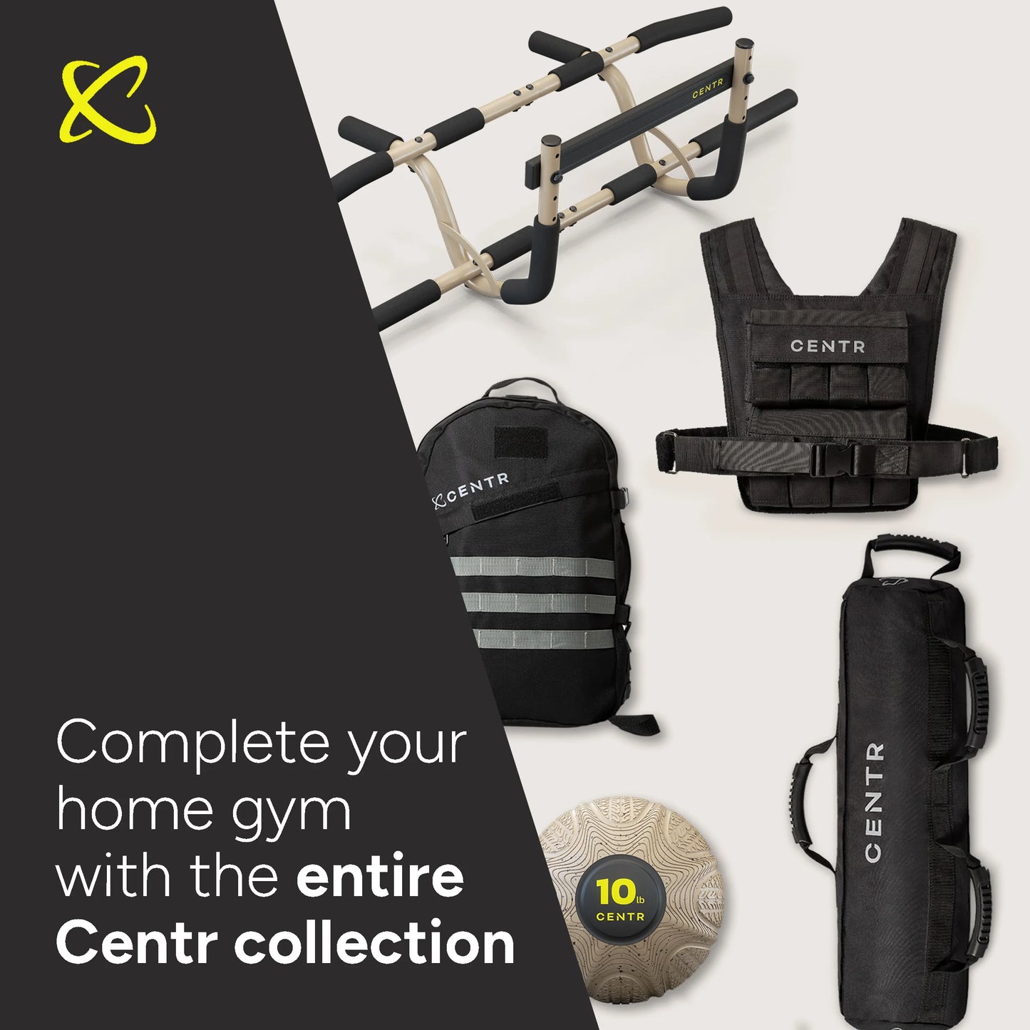 Centr By Chris Hemsworth Fitness Weight Vest, 20 lbs, with 3-Month Digital Membership
