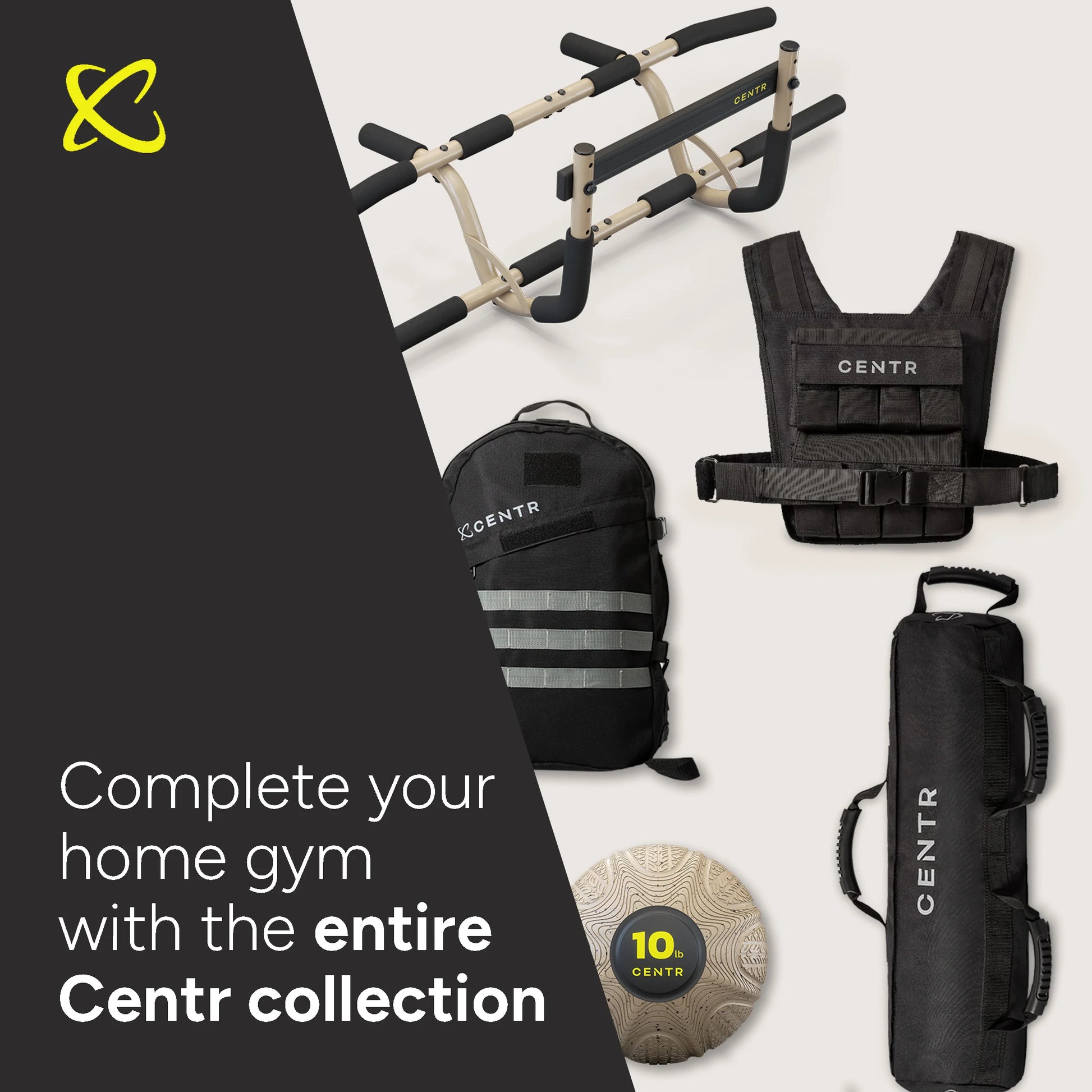 Centr By Chris Hemsworth Fitness Weight Vest, 20 lbs, with 3-Month Digital Membership