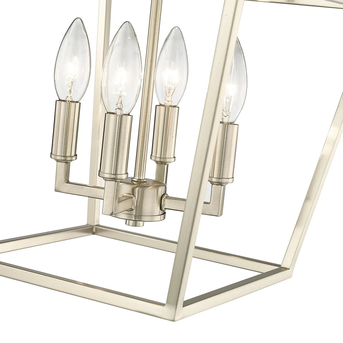 Millennium Lighting 4 Light Semi-Flush Ceiling Mount Fixture Modern Gold